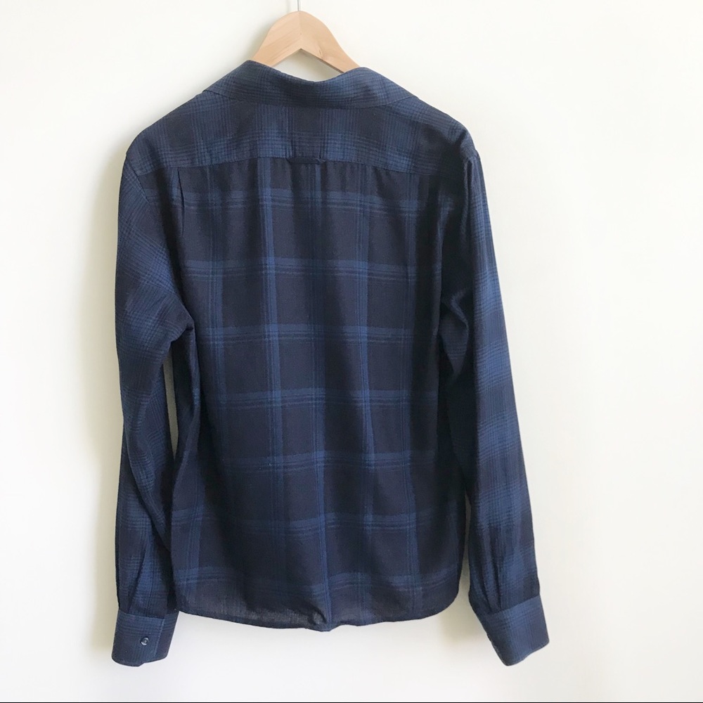 Vince 100% Cotton Plaid Button Down - Picture 3 of 6